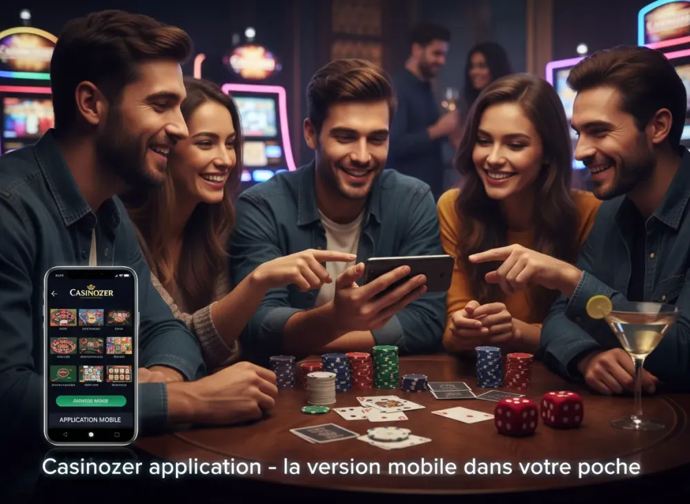 Casinozer application – la version mobile dans votre poche